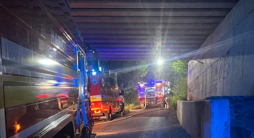 Leégett egy nyaraló, csaknem 60 ezer eurós kár keletkezett