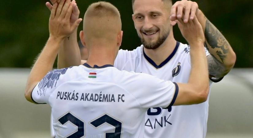 Puskás Akadémia: egy másik nyári szerzemény is remekelt, díjazták a 40 éves gólvágót
