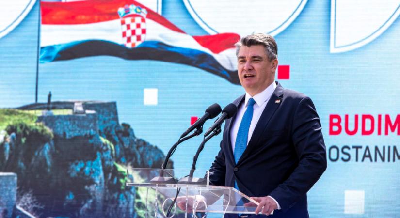 Horvát elnök: horvát katonák nem vesznek részt mások háborúiban
