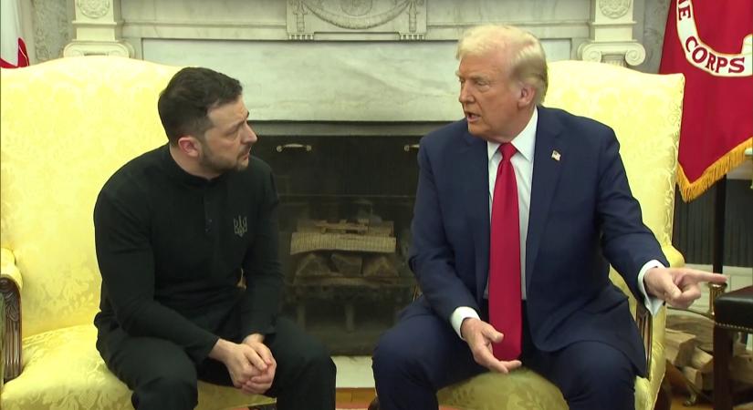 Trump felszólította Zelenszkijt, hogy tárgyalások útján oldja meg a 3 és fél éve tartó konfliktust