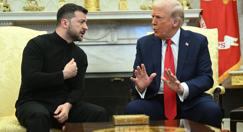 Újabb balhé a Fehér Házban? Trump és Zelenszkij már most nem ért egyet
