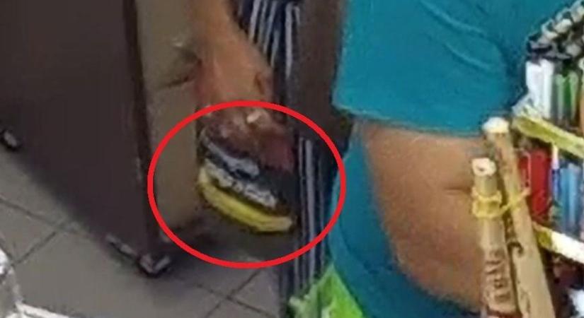 Elképesztő lopást rögzített egy szekszárdi dohánybolt kamerája
