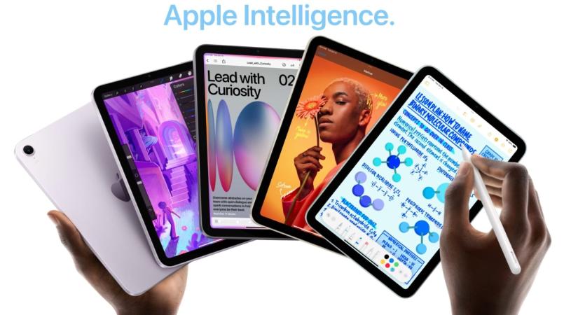 Apple Intelligence támogatással érkezhet a belépő iPad következő generációja