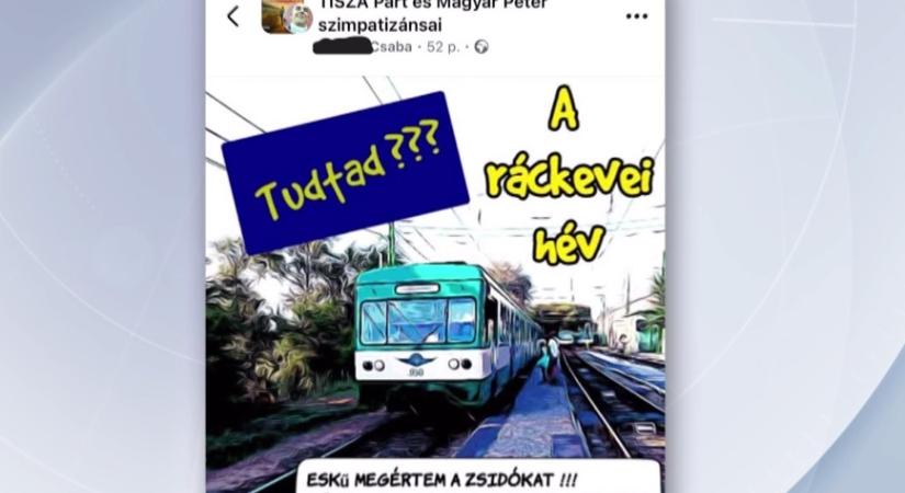 A holokauszt borzalmaihoz hasonlította a meleg HÉV-eken utazók kellemetlenségeit egy tiszás csoport tagja  videó