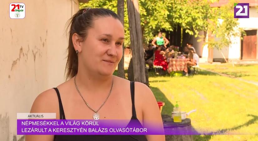 Aktuális (2025.08.18) - Népmesékkel a világ körül – lezárult a Keresztyén Balázs Olvasótábor (videó)