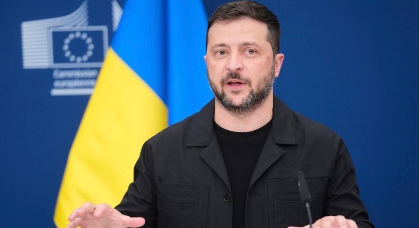 Volodimir Zelenszkij: Oroszországot csak erővel lehet békére kényszeríteni