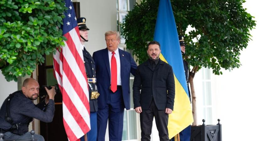 Trump nem zárta ki az amerikai békefenntartókat – Zelenszkij megtartaná a választást