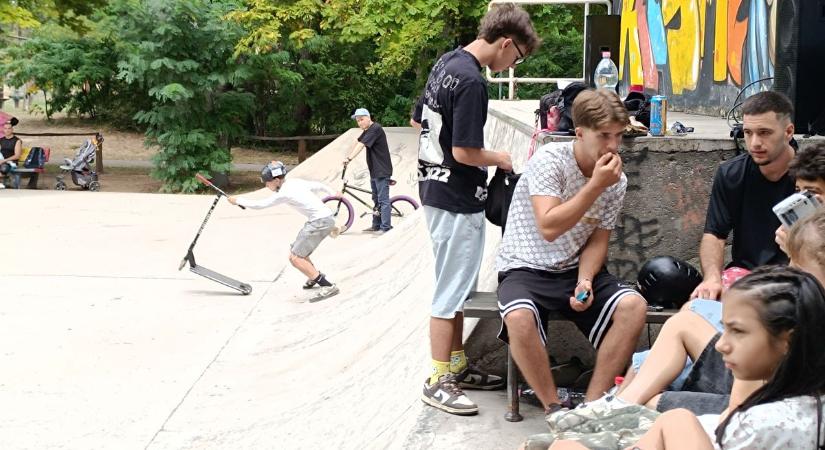 Roller jam a kalandparkban (videóval, képgalériával)