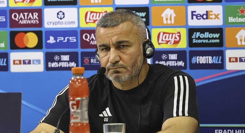 BL: a Qarabag vezetőedzője nem kerülgette a forró kását az FTC elleni meccs előtt
