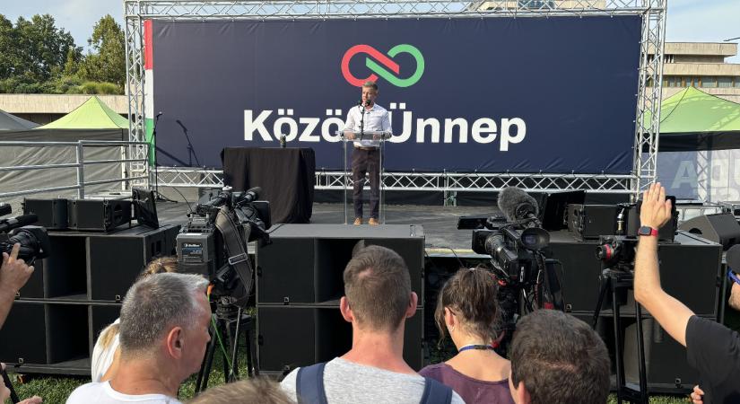 Magyar Péter Pannonhalmán mond ünnepi beszédet