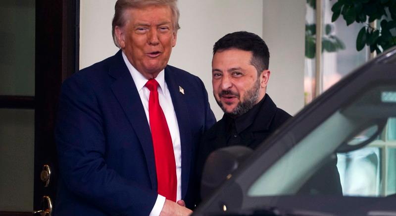 A Fehér Házban tárgyalt Trump és Zelenszkij