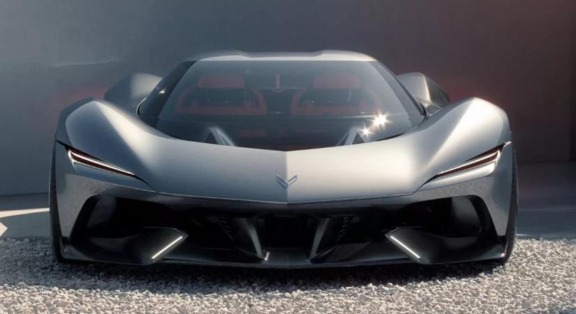 2000 lóerős elektromos hiperautó a legújabb Chevrolet Corvette