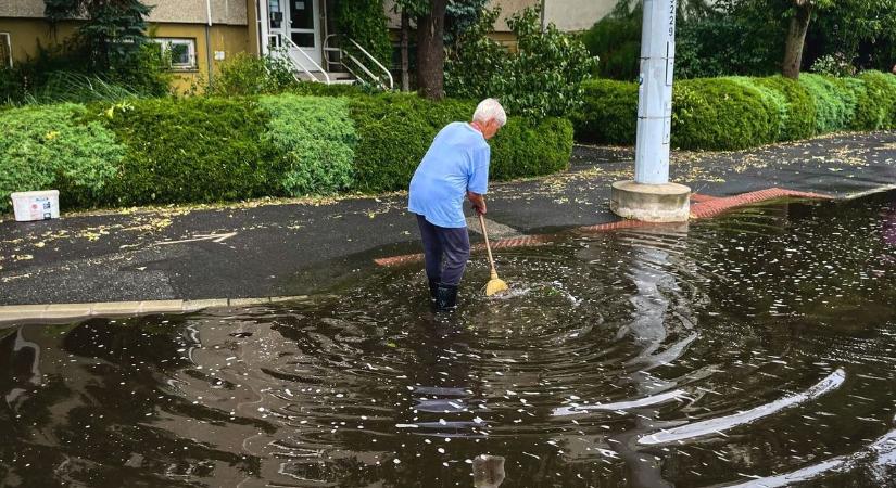Durva zivatarok jöhetnek a hét közepén