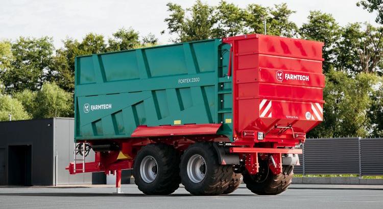 Farmtech Fortex – újgenerációs letolófalas pótkocsik