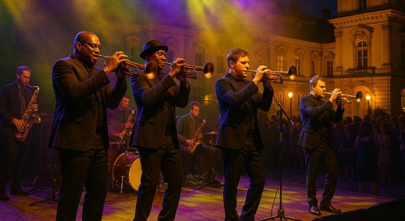 Egy csipetnyi New Orleans Keszthelyen – nyárzáró gálakoncert a kastélyban