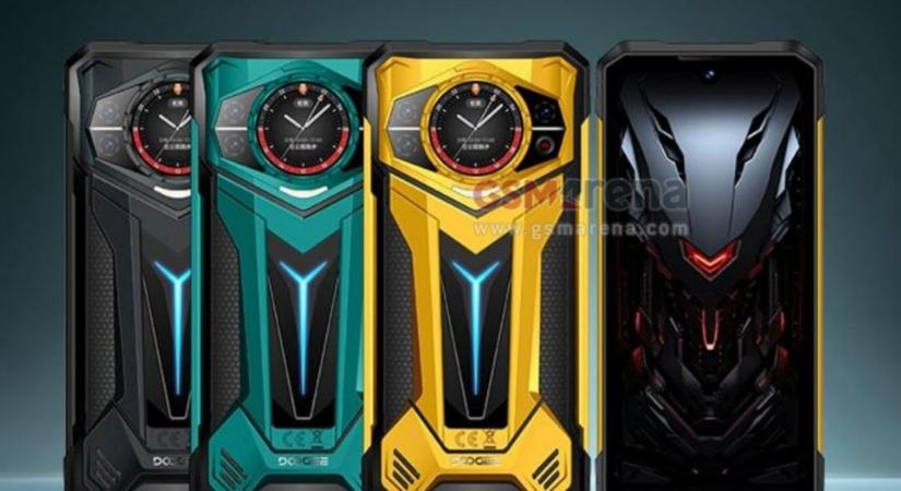 Két kijelzővel és 11 000 mAh-s szilícium-karbon akksival érkezik a Doogee S200 Ultra
