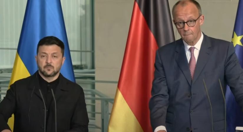 A német kancellár szerint nem szabad Ukrajnát területi engedményekre kényszeríteni