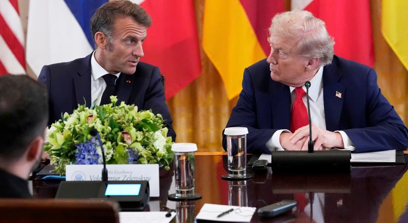 Macron nem osztja Donald Trump derűlátását a békeszerződést illetően