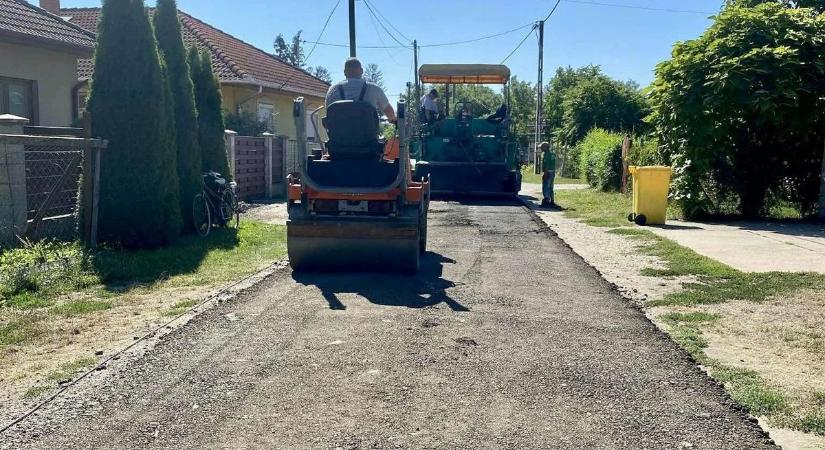 Felújították a járási székhely egyik leghosszabb utcáját