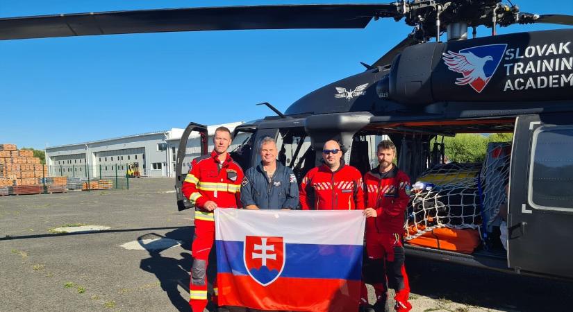 A spanyolországi erdőtüzet oltásában segítenek a szlovákiai tűzoltók