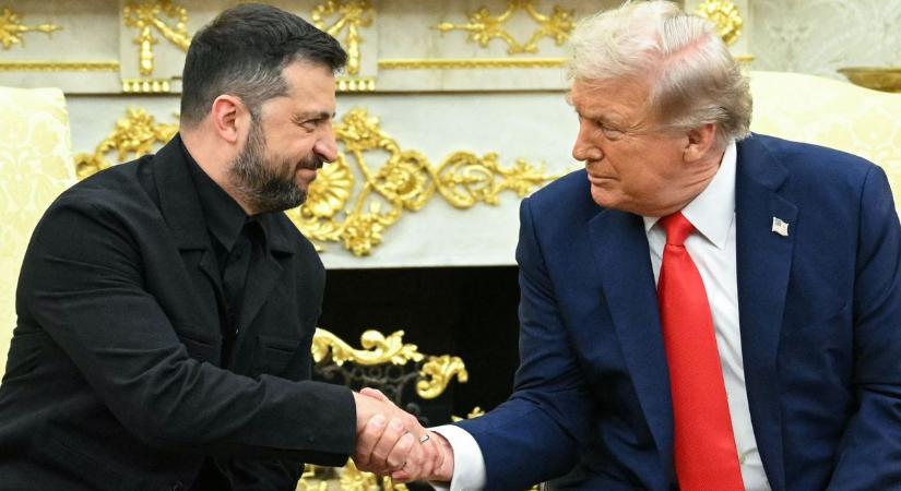 Megszámolták: ennyiszer hangzott el a köszönöm Zelenszkij szájából az Ovális Irodában