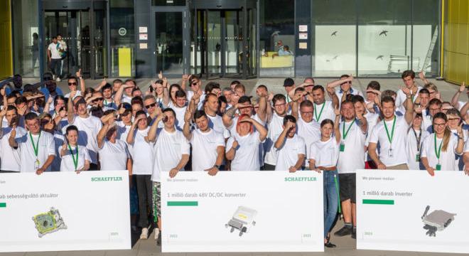 Újabb jubileumokat ünnepel a Schaeffler debreceni E- Mobility gyára