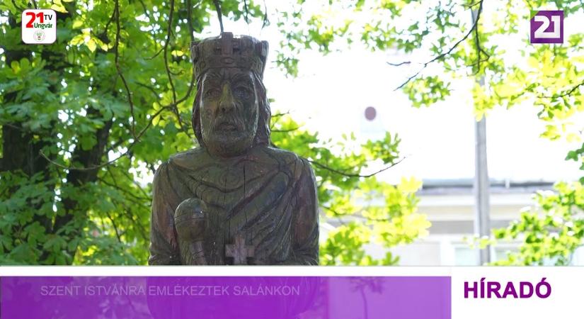 Szent Istvánra emlékeztek Salánkon (videó)