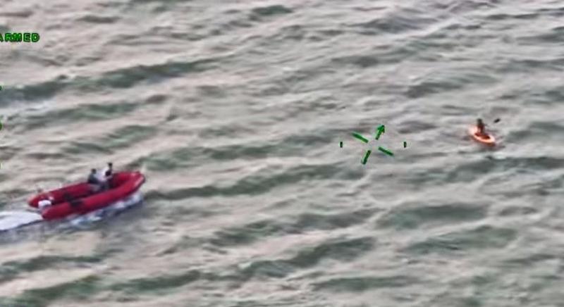 Helikopteres segítség a Balatonon (is)