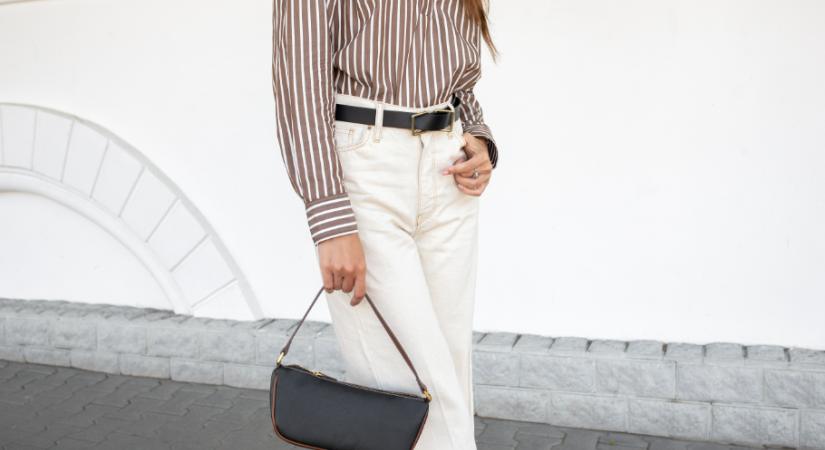 Így viselheted elegánsan a fehér farmernadrágot
