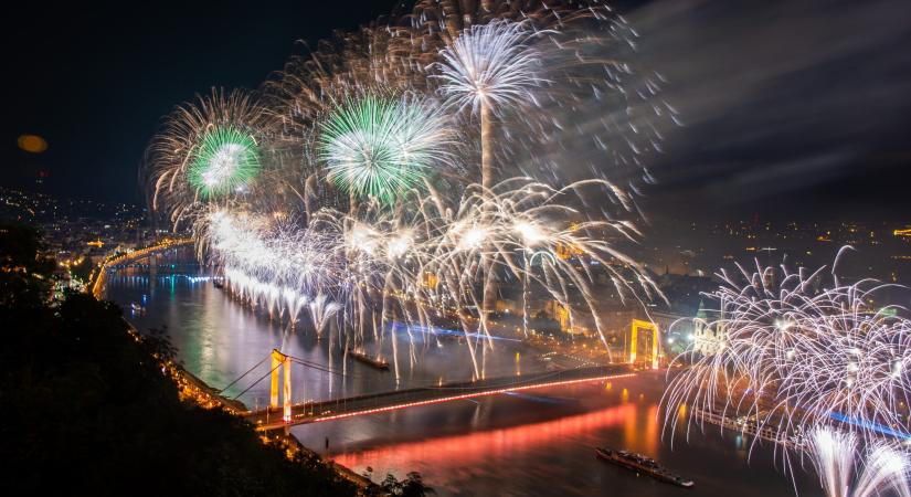 Várható eső az augusztus 20-i tűzijáték idején? Mutatjuk az előrejelzést!