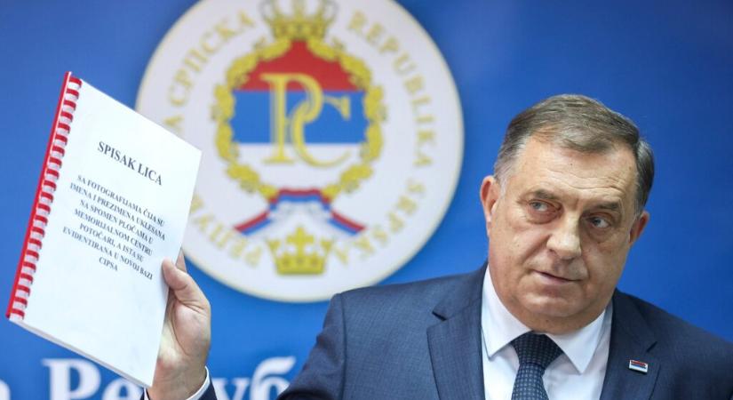 Elveszik Milorad Dodik diplomataútlevelét