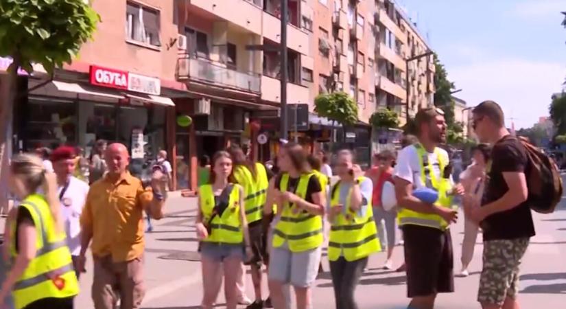 A požarevaci diákok ezúttal otthonmaradásra intik a lakosokat