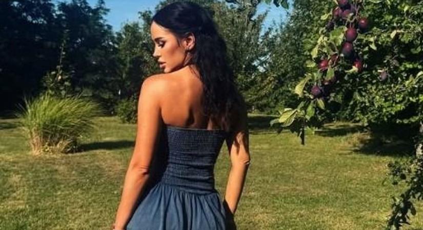 Bomba lábakat villantott a leggyönyörűbb komlói lány