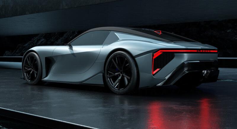 LENYŰGÖZŐ SPORTAUTÓTANULMÁNYT VILLANTOTT A LEXUS