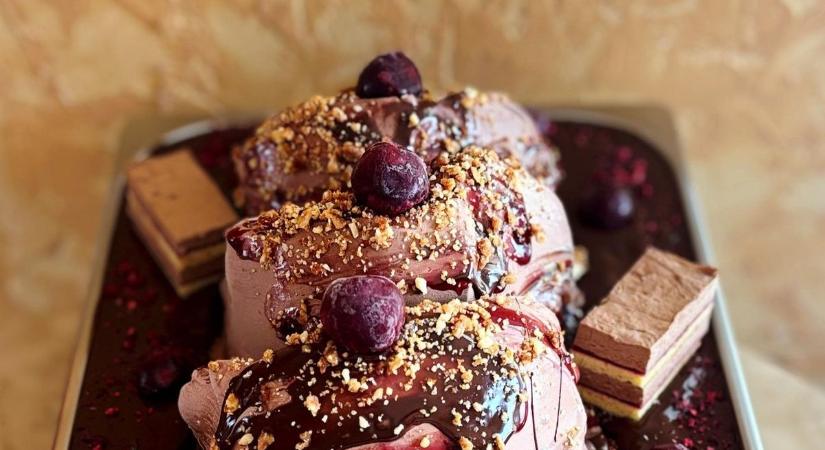 Ország tortája fagyiban - Ebben a győri cukrászdában kapható
