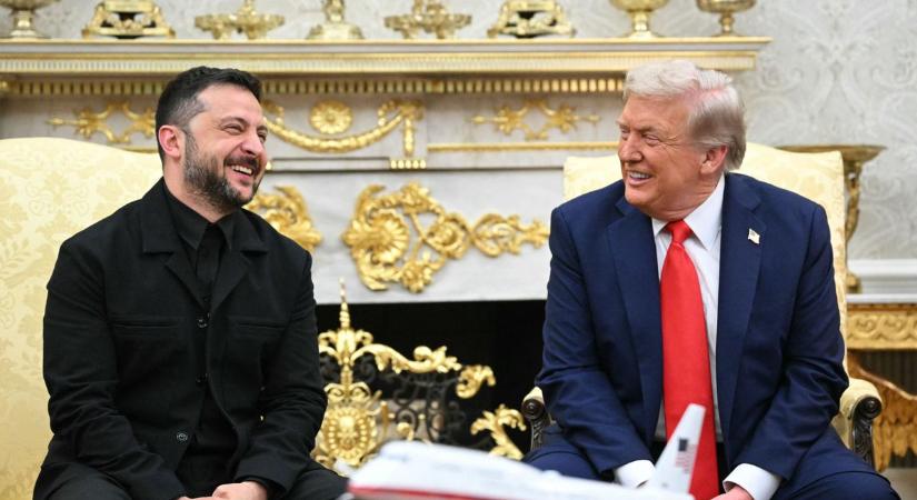 Diplomácia golfütővel: ukrán veterán ajándéka került Trump kezébe – Beválhat Zelenszkij új stratégiája