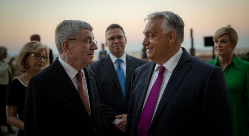 „A sport összeköt” – Orbán Viktor az égig magasztalta a NOB elnökét, aki a legmagasabb állami kitüntetésben részesült