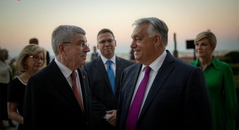 Orbán Viktor köszöntötte Thomas Bachot