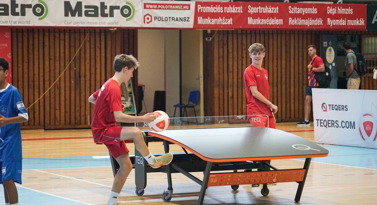 Magyarország négy éremmel a legsikeresebb nemzet lett az első ifi teqball-Európa-bajnokságon
