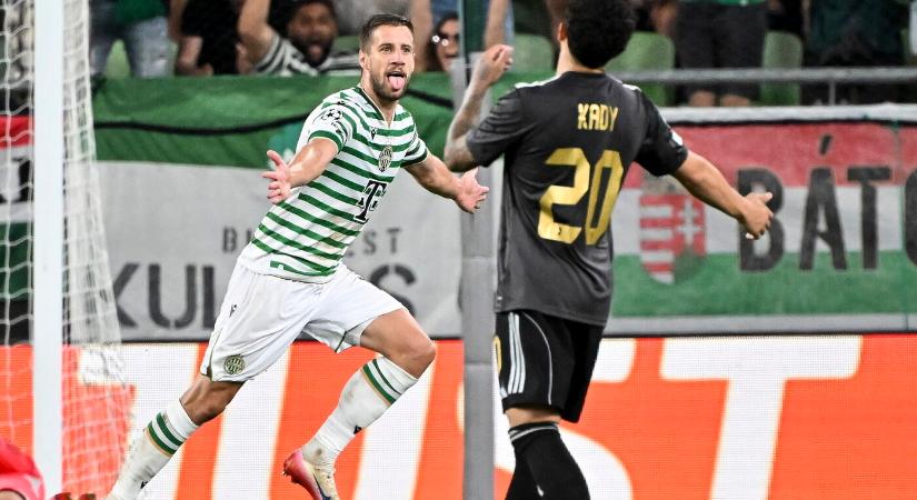 Fordított a Qarabag a Groupama Arénában, távol került a Fradi a BL-főtáblától