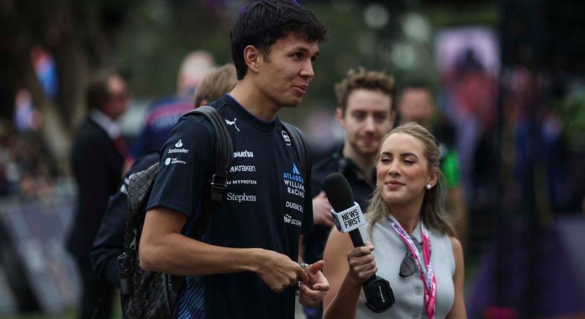 Albon úgy érzi, az idei a legjobb szezonja F1-es pályafutása során