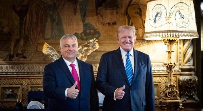 Donald Trump forró dróton felkérdezte Orbán Viktort?
