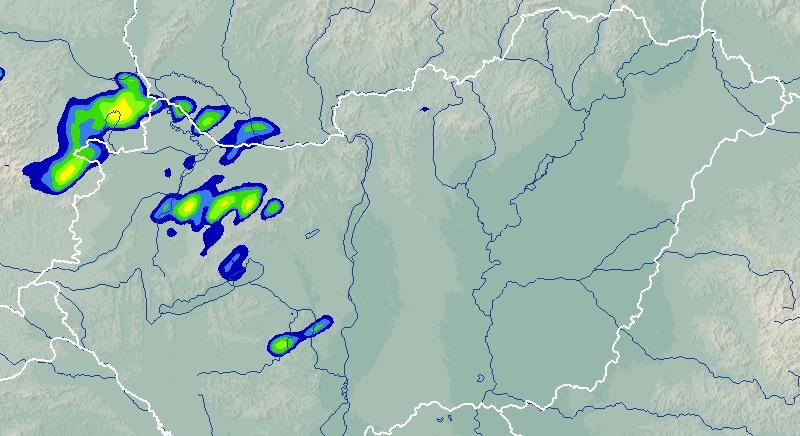 Térképen mutatjuk, hol és mikor számíthatunk viharokra augusztus 20-án, óráról órára