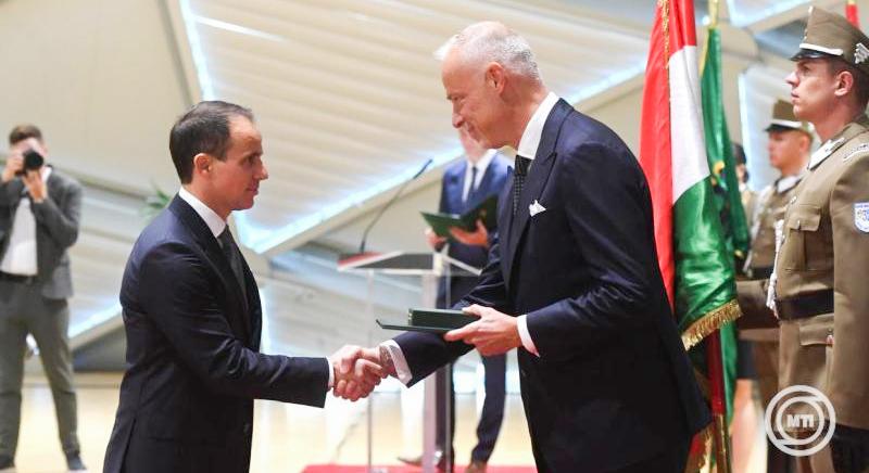 Kitüntetést kapott Hajnal Tamás