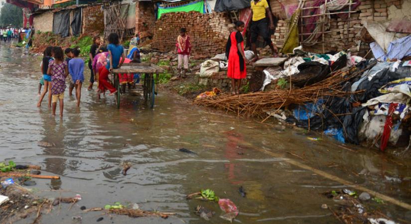 Mumbai elesett a heves esőzésben