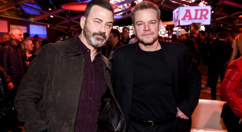 Matt Damon egyszer majdnem megfulladt Jimmy Kimmel házában