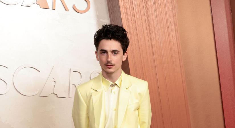 Budapesten tett pontot a találgatások végére Timothée Chalamet