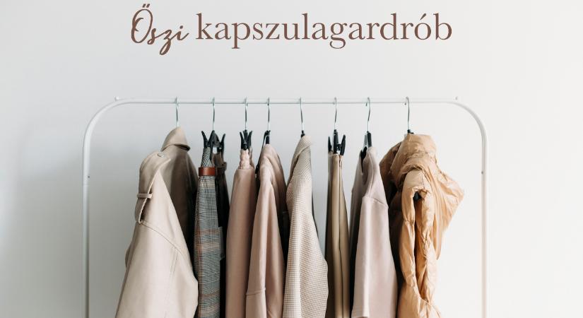 Kapszulagardrób őszre: 10 ruhadarab, amivel mindent megoldasz