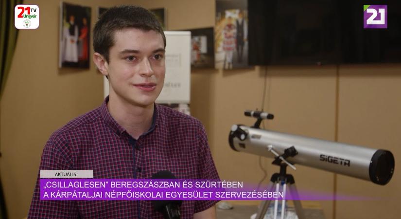 Aktuális (2015.08.20) - „Csillaglesen” a Kárpátaljai Népfőiskolai Egyesület szervezésében (videó)