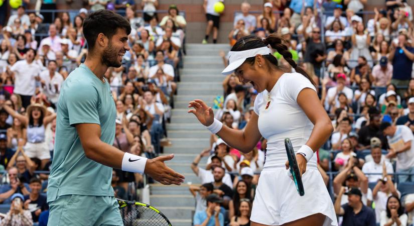 Furcsa pillanat a US Openen: Raducanu megsértődött a honfitársra?